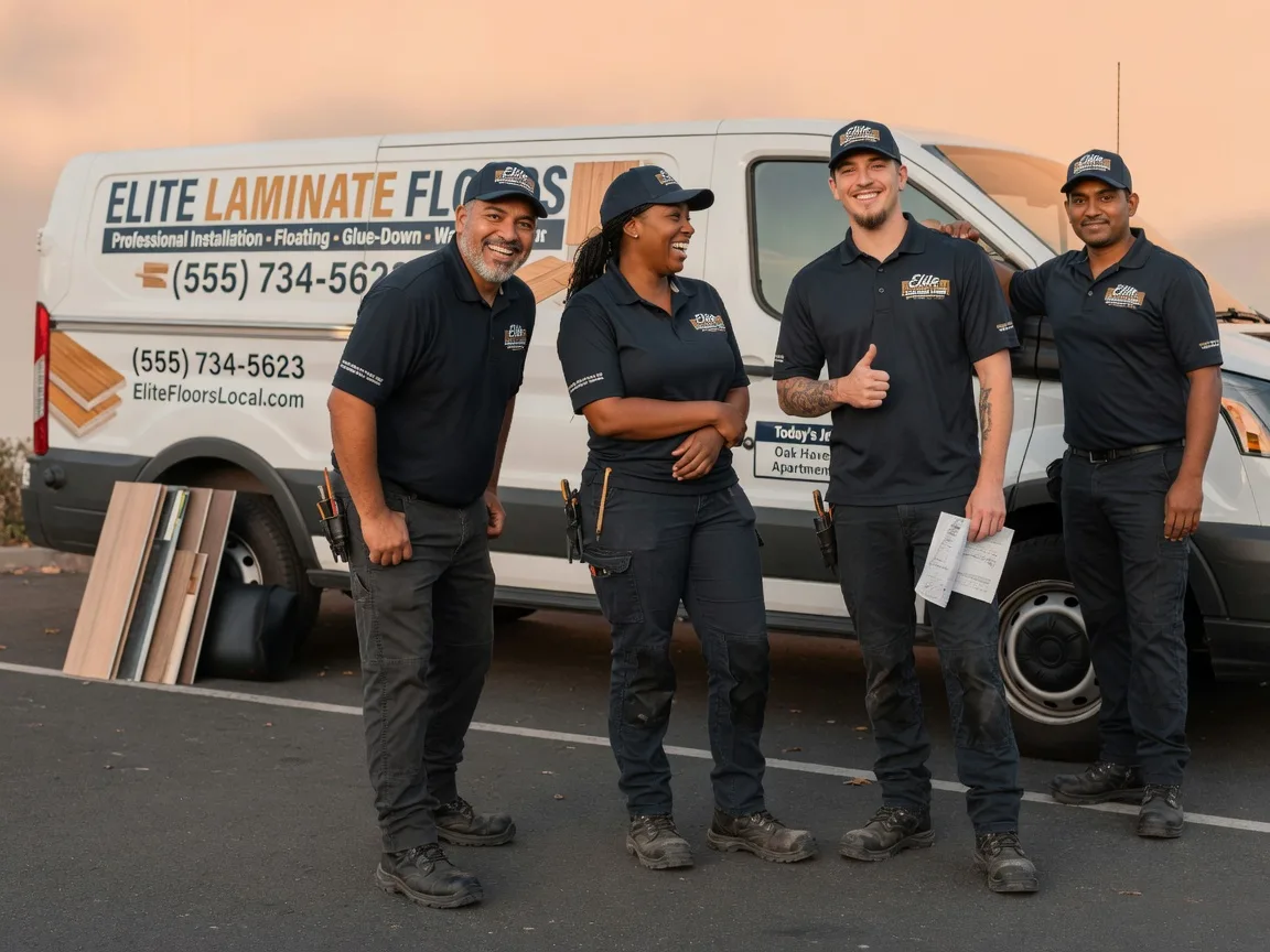 Laminate flooring installation company in Lenorah, TX